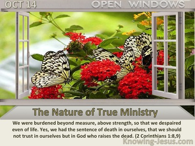 The Nature of True Ministry
